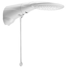 Ducha Advanced Turbo Eletrônica Lorenzetti com Pressurizador e Comando Eletrônico de Temperatura - Branco