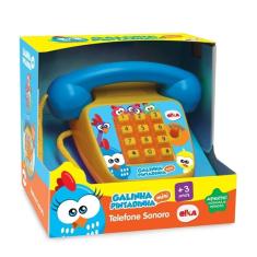 Galinha Pintadinha Telefone Sonoro Elka - 1087