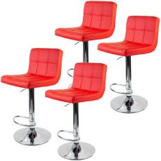 Kit 4 Banquetas Gomos para Cozinha 3-35