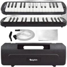 Escaleta de 32 Teclas com Case Preto - DOLPHIN