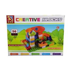 Blocos De Montar Creative Blocks  56 Peças - Artyara