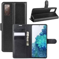 Capa Capinha Carteira Samsung S20 Fe Com Porta Cartão - Armyshield