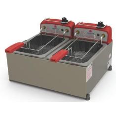 Fritador Retangular 2 cestos 2x4 L óleo Progás PR20E G2, 110V