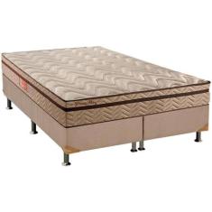 Cama Box Queen: Colchão Molas MasterPocket Ensacadas Paropas Marcelly 