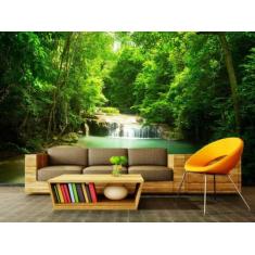 Papel de Parede Paisagens Cachoeira83 - 1,00 X 1,00 - Voce Decorando