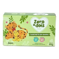 Sabonete em Barra Bebê Hipoalergênico Suave 90g Zero a Dois, Sabonete;