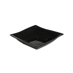 Saladeira Moove Quadrada 25x25 Preta Em Policarbonato Linha Profissional Cook Vem