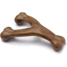 Benebone Brinquedo Para Cachorros Wishbone Pequeno Bacon