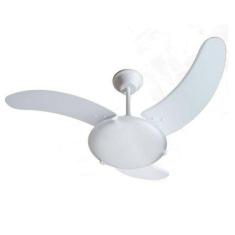 Ventilador De Teto Aura Branco 110v 3 Pás Brancas