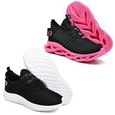 2 Tênis Feminino Evoltenn Modelos Diferentes Original-Feminino