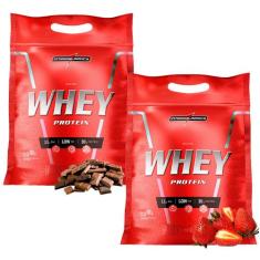 Kit 2x Nutri Whey Protein Integralmédica 900g - Integralmedica, Chocol