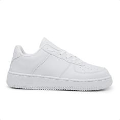 Tênis Feminino Sneakers Flatform Cadarço Dia a Dia Casual-Feminino