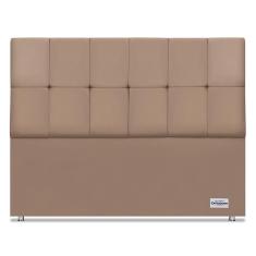 Cabeceira Piave Veluto Bege Queen (12x160x125) - Ortobom
