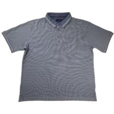 Camiseta Polo Masc Jacquard Plus Size Pierre Cardin