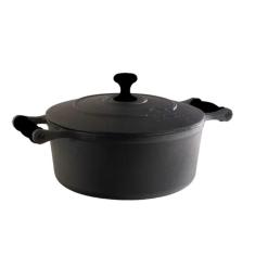 Caçarola Ferro Alça Silicone Preto Libaneza 3,2 lts 22cm