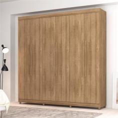 Guarda-roupa Buriti Casal 6 Portas Nature