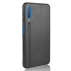 Capa para celular Samsung Galaxy A7 2018 Capa de celular Rugged Shield 360° Proteja seu telefone capa de couro suave para Samsung Galaxy A7 2018