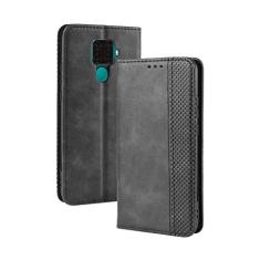 Capa para Huawei Nova 5i PRO, capa flip carteira de couro para Huawei Nova 5i PRO, capa magnética retrô para celular, capa carteira de telefone com compartimentos para cartões