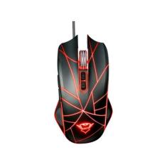 Mouse Gamer RGB Trust Óptico 4000DPI - 7 Botões GXT 160 Ture, Preto