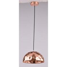 Pendente Cúpula em Aço e Detalhes Circulares 3025 Taschibra