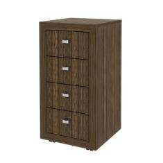 Gaveteiro 4 Gavetas ME4133 Nogal - Tecno Mobili, Nogal