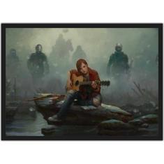 Quadro Decorativo The Last Of Us Games Jogos Geek Decorações Com Moldu