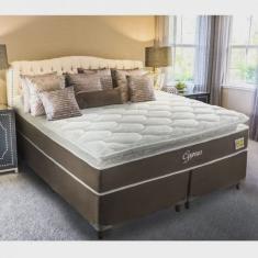 Cama Box Queen 158x198x71cm Latex Cygnus Montreal