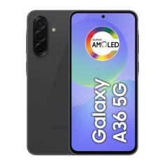 Smartphone Samsung Galaxy A36 5G 128GB 6GB RAM Câmera 50MP IP67 Tela Super AMOLED 6.7" Recursos AI