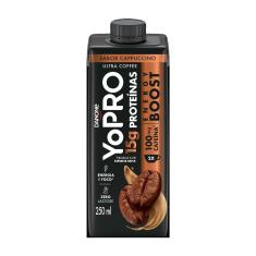 YoPRO Energy Boost UHT Cappuccino 15g de Proteínas 250ml