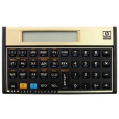 Calculadora Financeira HP12C Gold, 120 Funções, Visor LCD, RPN e ALG