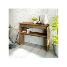 Aparador Com 1 Prateleira Artely Creta Cor Pinho, Pinho