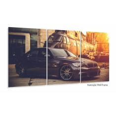 Quadros Decorativos Carros Bmw 120x60 3 peças