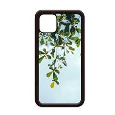 Capa Green Leaves Blue Sky para iPhone 11 Pro Max para Apple Mobile Case Shell