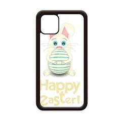 Capa Happy Easter Religion Festival Egg Bow para iPhone 12 Pro Max para Apple Mini Mobile Case