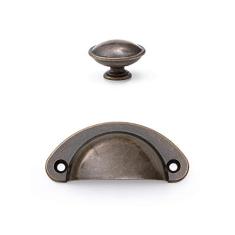 Puxador Concha Puxador Redondo Puxadores Para Moveis Kit 18 Pçs