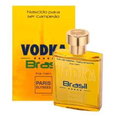 Perfume paris elysees vodka brasil amarelo eau de toilette 100ml