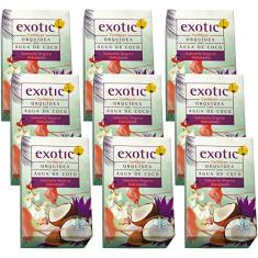 9 Sabonetes Vegetal Hidratante Caribbean Exotic 170g Davene