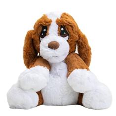 Warm Pals Microwavable Lavanda Perfumado Pelúcia Toy Stuffed Animal - Cão de Caça