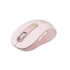 Mouse Sem Fio Logitech Signature M650, 2000 DPI, Compacto, 5 Botões, Silencioso, Bluetooth, USB, Rose - 910-006251