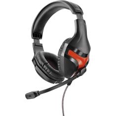 Headset Fone de Ouvido Gamer Controle de Volume Microfone Flexível Ajustável Warrior PH101