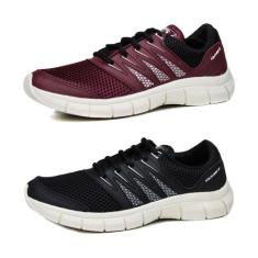 Kit 2 Pares Tenis Academia Ultraflex Unissex Caminhada em Nylon - Ultr