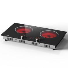 Fogão Elétrico Karinear 2 Bocas 2000W 110V - com Timer e Trava de Segu