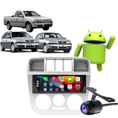 Kit Multimidia Android Gol Parati Saveiro G3 2000-2005 1 Din 2-32Gb Gp