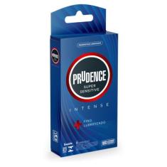 Preservativo Masculino Lubrificado Prudence Super Sensitive Intense 6 