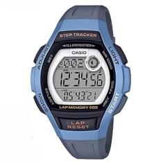 Relógio Feminino Casio Digital LWS-2000H-2AVEF - Azul/Cinza