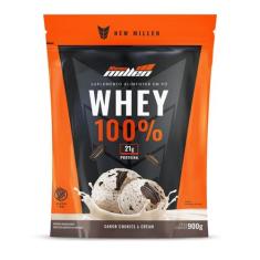 Whey 100% Refil 900g Sabor Cookies New Millen