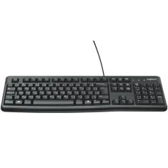 Teclado Com Fio Usb Logitech K120 Resistente À Respingos E Layout Abnt2 -920-004423