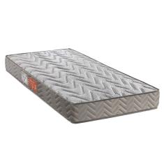 Colchão Solteiro Espuma Pasquale Gray D45 78x188x20cm Cinza Paropas