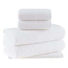 Buddemeyer Jogo de Toalhas Hannah Intense Air Banhão Branco 5 peças