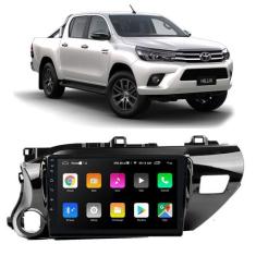 Kit Central Multimídia Android Hilux 2016 2017 2018 2019 2020 2021 202